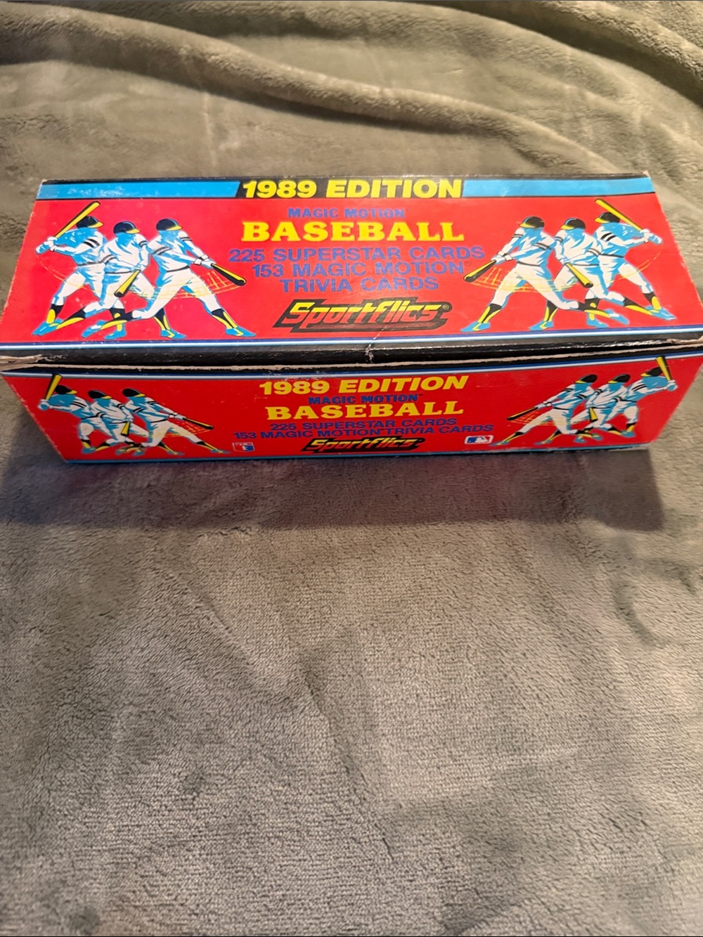 1989 Edition Magic Motion Baseball Cards 225 - Opened